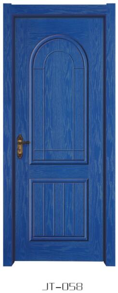 白色混油平板门|室内木门价格|武汉实木烤漆门|欧式室内门