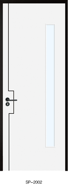 尚品至尊轻奢风实木烤漆门SP-2002