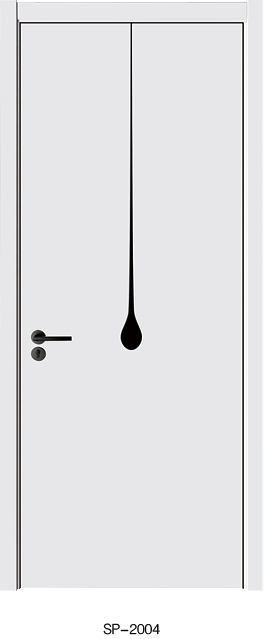 尚品至尊轻奢风实木烤漆门SP-2004