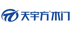 天宇方木门logo