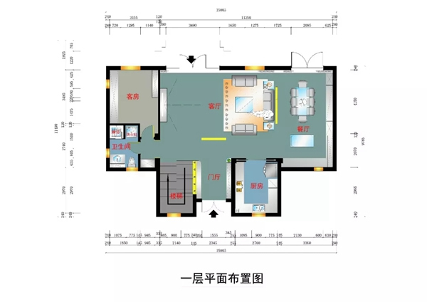 东威利整装：济南海尔绿城玺园法式案例