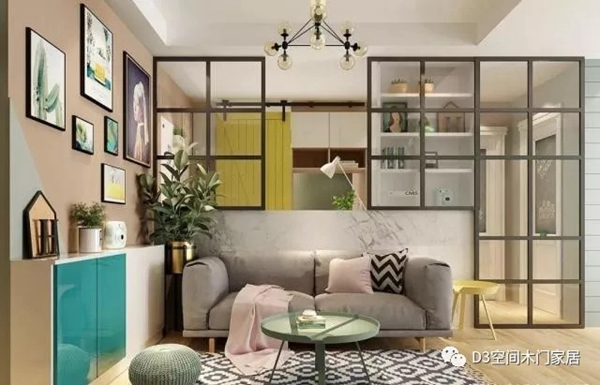 D3空间木门家居：小客厅更需要大智慧，5招打造实用客厅！