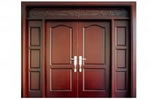 红木门质量 五大步骤教你轻松分辨红木门的质量
