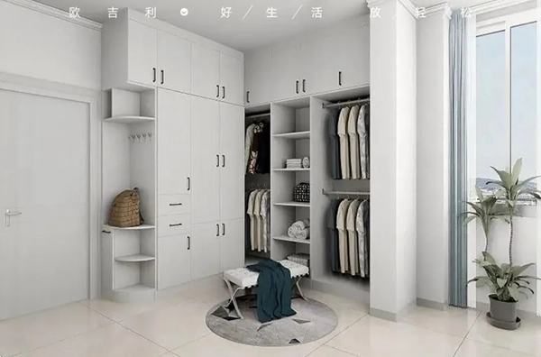 罗汉松门业：衣柜 温馨柔和的空间