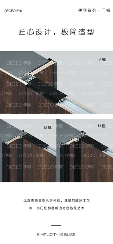 伊歌铝木生态门：伊雅系列