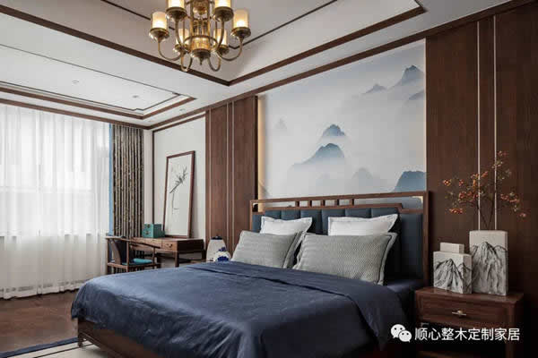顺心整木家居：390m²新中式别墅，超美的东方设计！