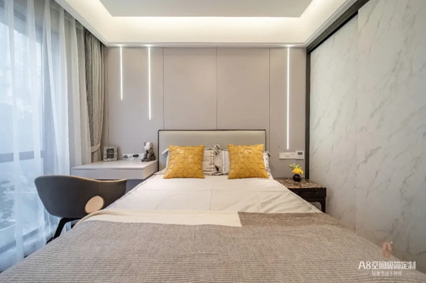 A8空间极简定制：让人心动的卧室设计
