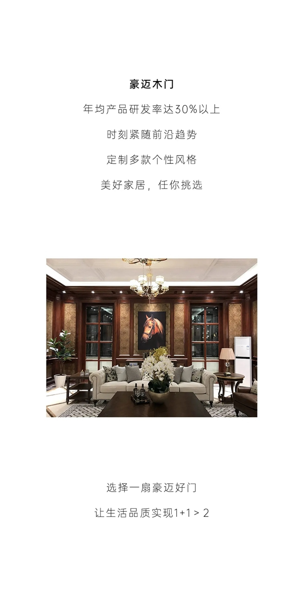 豪迈木门，洞见生活雅致