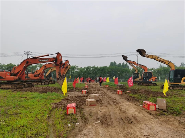 嘉禾定智厂区再度扩建！三期1号2号厂房正式动工！