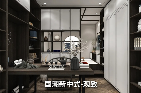 三峰家居带你展开云游之旅 云参观800㎡无醛展厅
