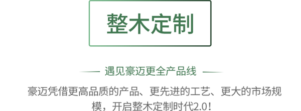 豪迈木门丨全新形象 超越未来