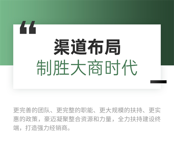 豪迈木门丨全新形象 超越未来