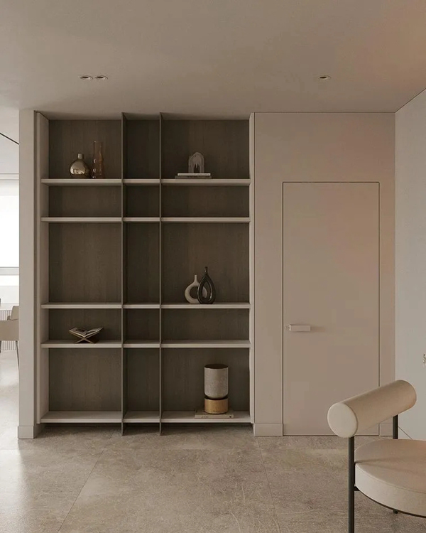 升升概念木门：小公寓的设计细腻而优雅