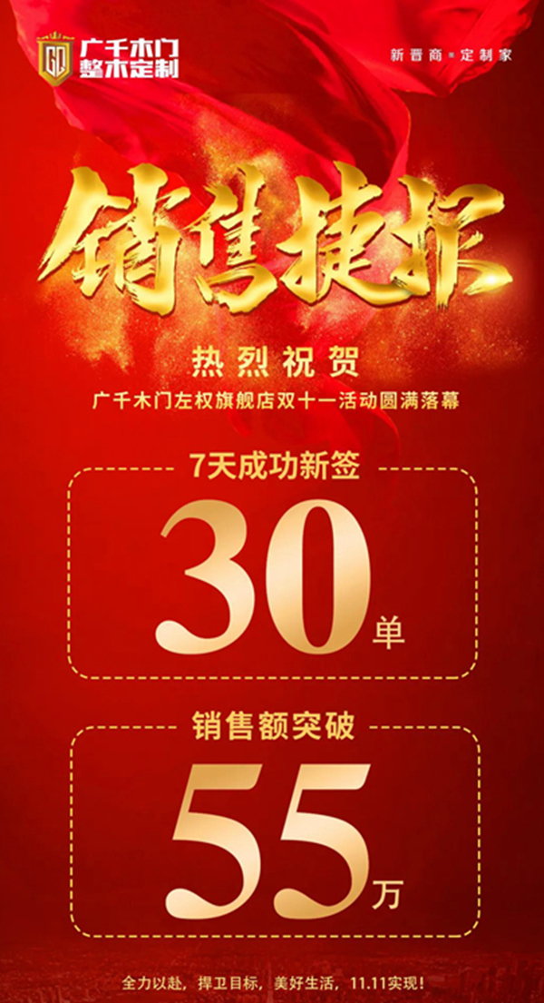 广千木门-月忆 | 聚焦11月，一切美好，如期而至！