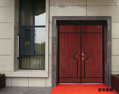 欧华尊邸铸铝门，颜值品质一应俱全