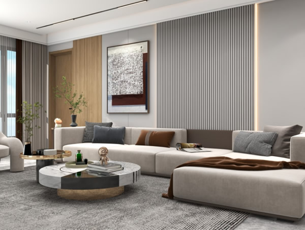 骊住全屋空间·设计师案例分享|165m²极简现代轻奢家居！