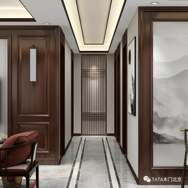闼闼木门·130平中式雅居——看完你一定会爱上新中式！