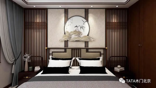 闼闼木门·130平中式雅居——看完你一定会爱上新中式！