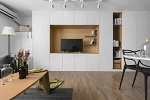 D3空间木门 | 一款展示屋主品位性的电视柜，你值得拥有！
