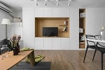 D3空间木门 | 一款展示屋主品位性的电视柜，你值得拥有！