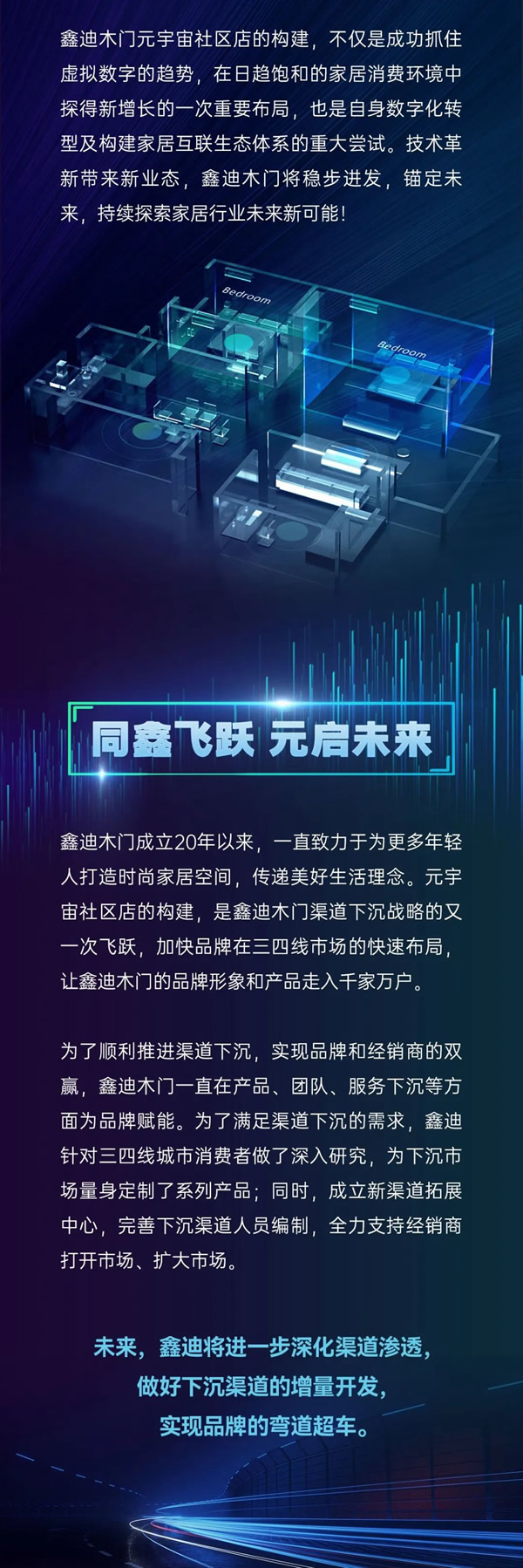 同鑫启航 势创辉煌 | 鑫迪2023年春季财富盛典暨元宇宙社区店战略发布会盛大启动