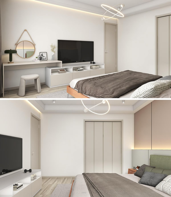 骊住全屋定制|171m²现代简约风，每一个空间都美的自然！
