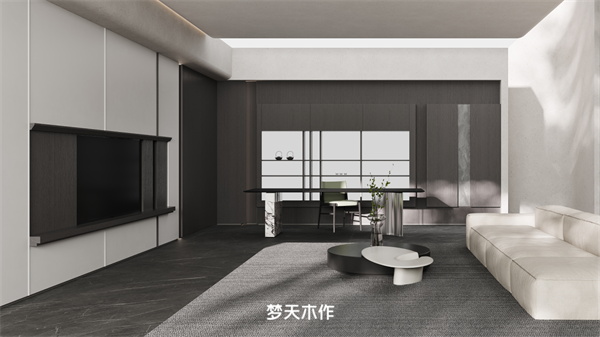 梦天木门丨以木作之笔，绘就春色里的诗意栖居