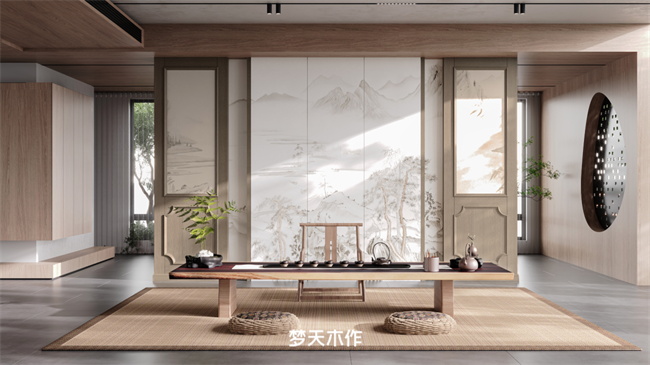 梦天木门丨以自然之心，安放生活的从容