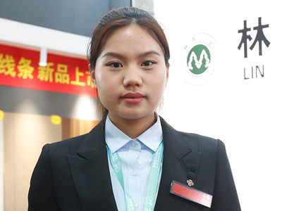 2025北京木门展，中国木门网采访林润门业李经理